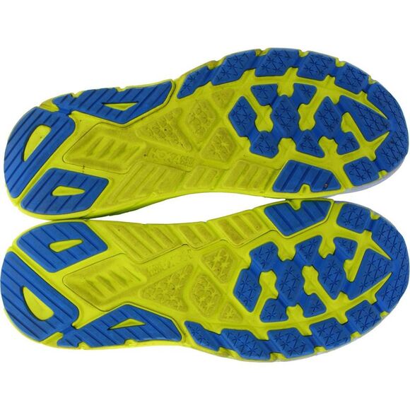 Hoka One One Mens Arahi 6 Blue Fitness Running & Training Shoes Sneakers Used - Picture 2 of 3